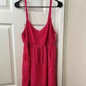 Pink Sundress with Pockets